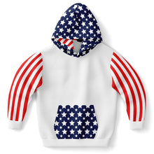 Load image into Gallery viewer, Stars and Stripes Kids Hoodie
