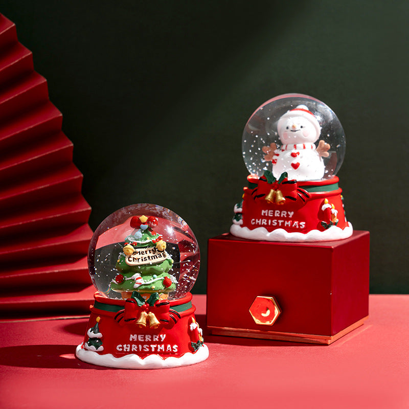 Christmas crystal ball