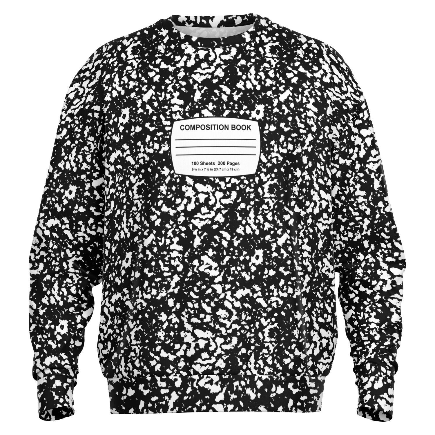 Composition Notebook Heavyweight Oversized Unisex Sweatshirt