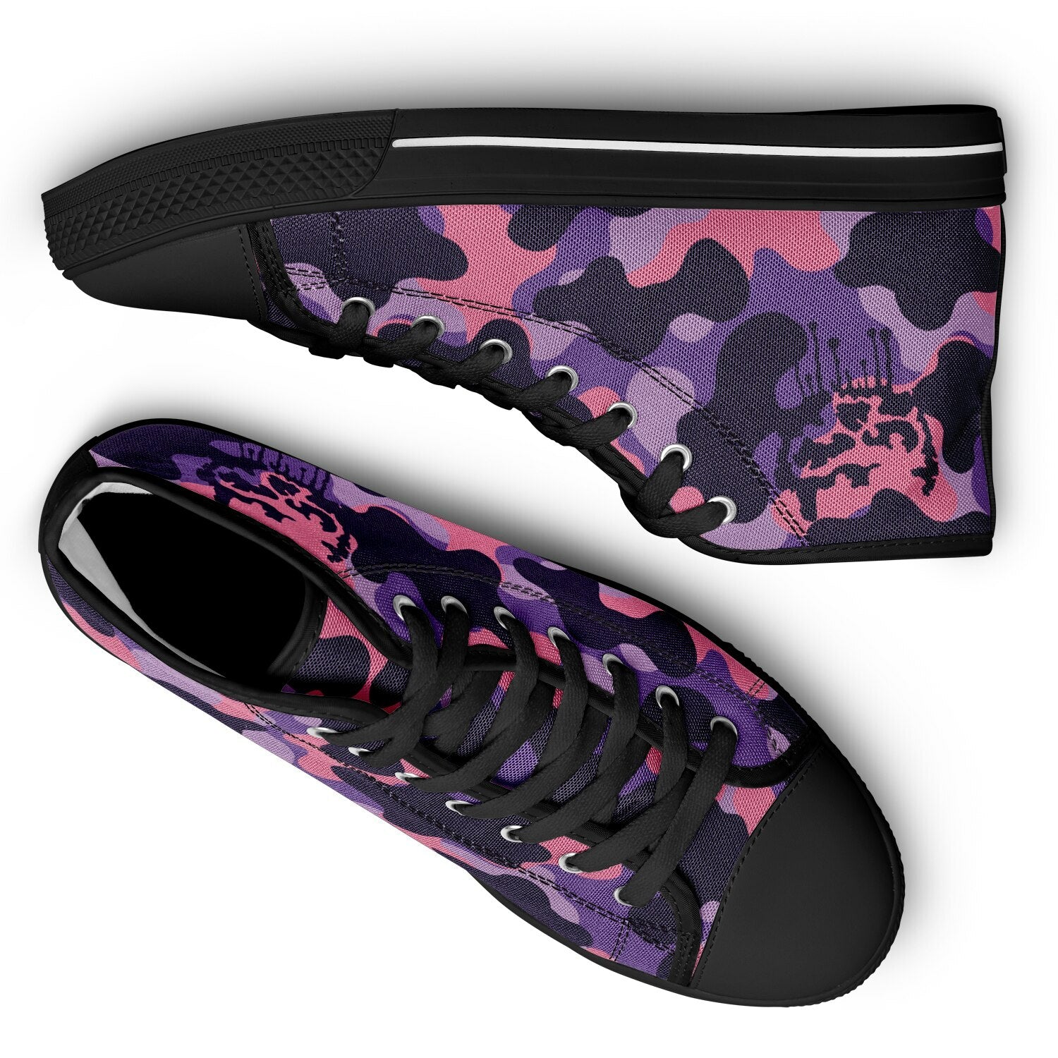 Purple Camo Urban Peak High Top Shoes