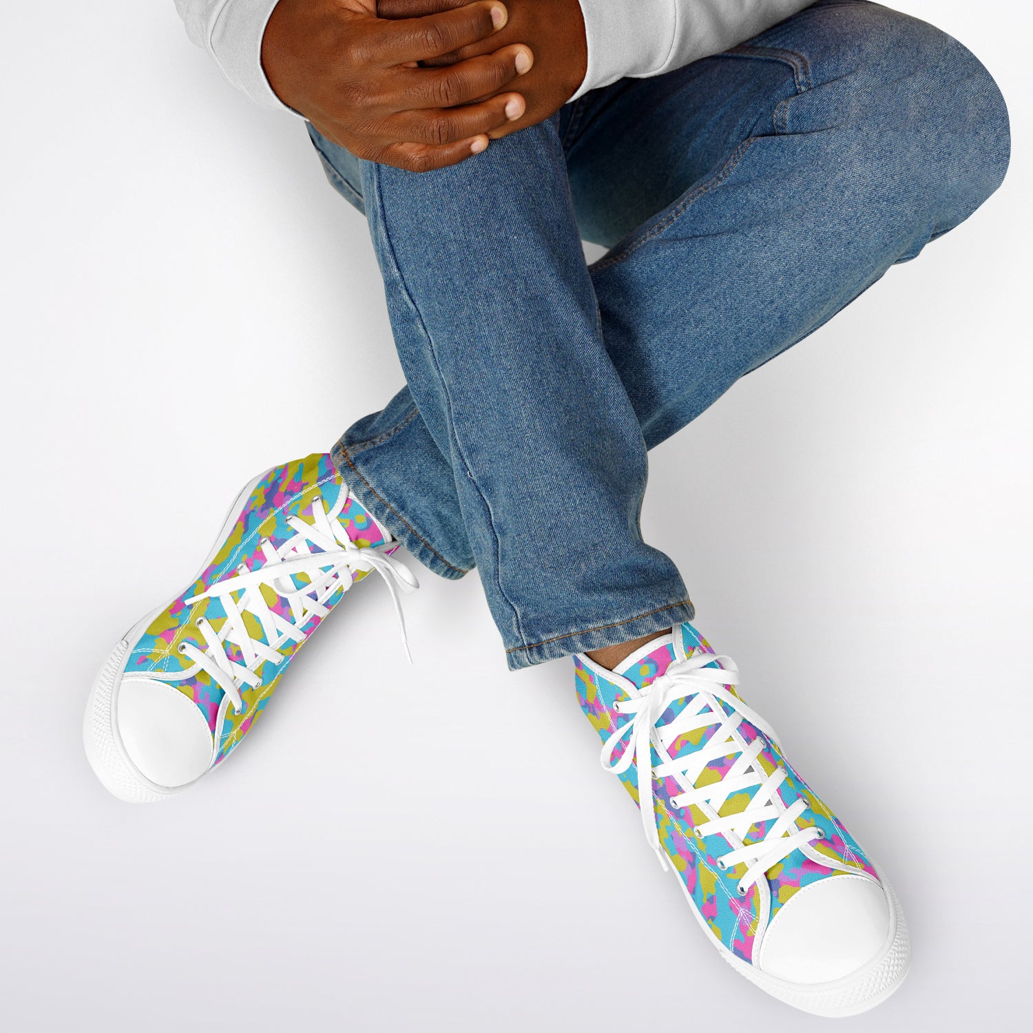 Easter Camouflage Urban Peak High Top Shoes