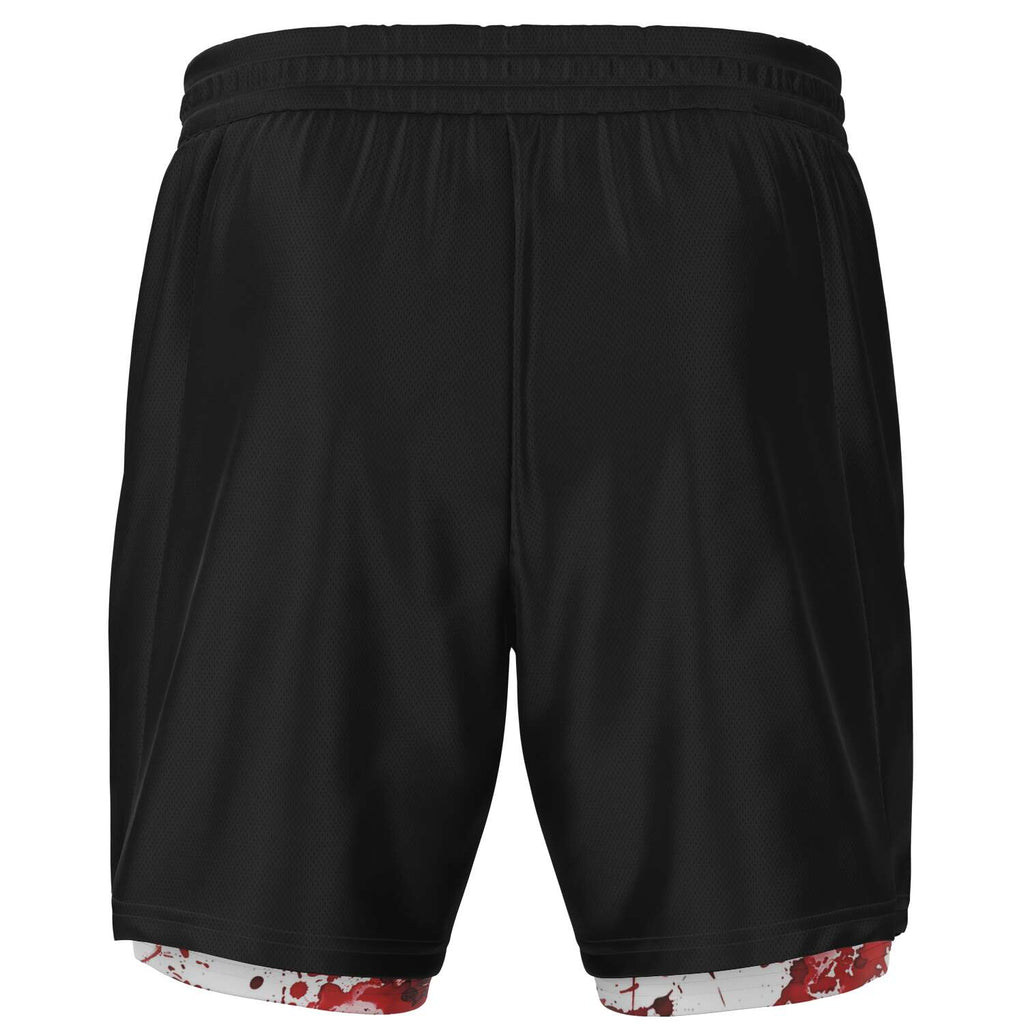Blood Bath Men's 2-in-1 Shorts