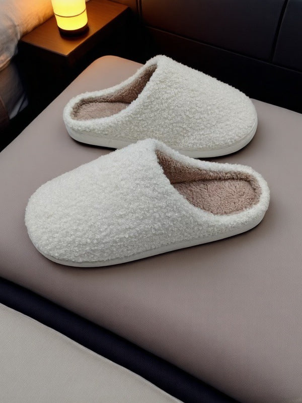 Cotton slippers for men and women