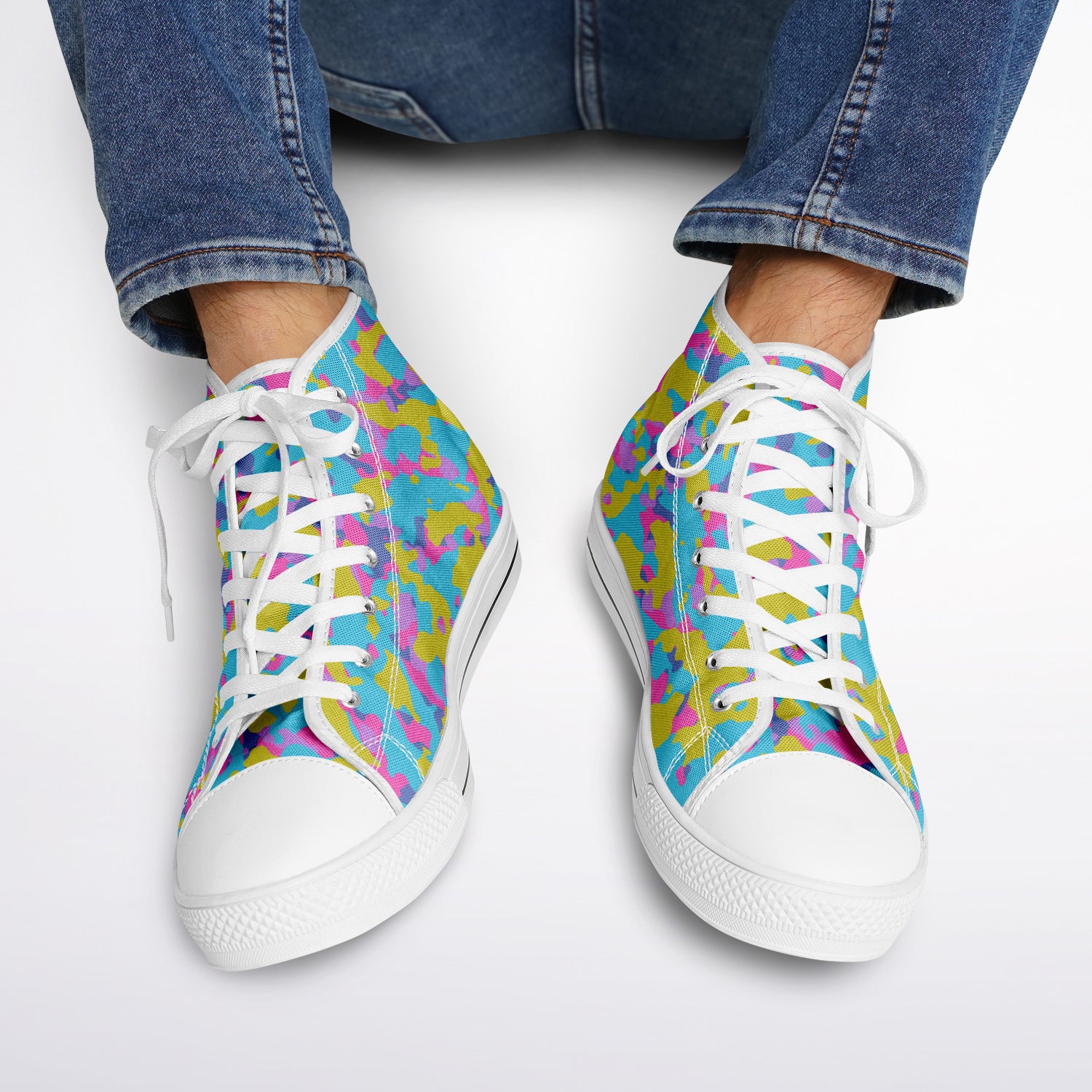 Easter Camouflage Urban Peak High Top Shoes