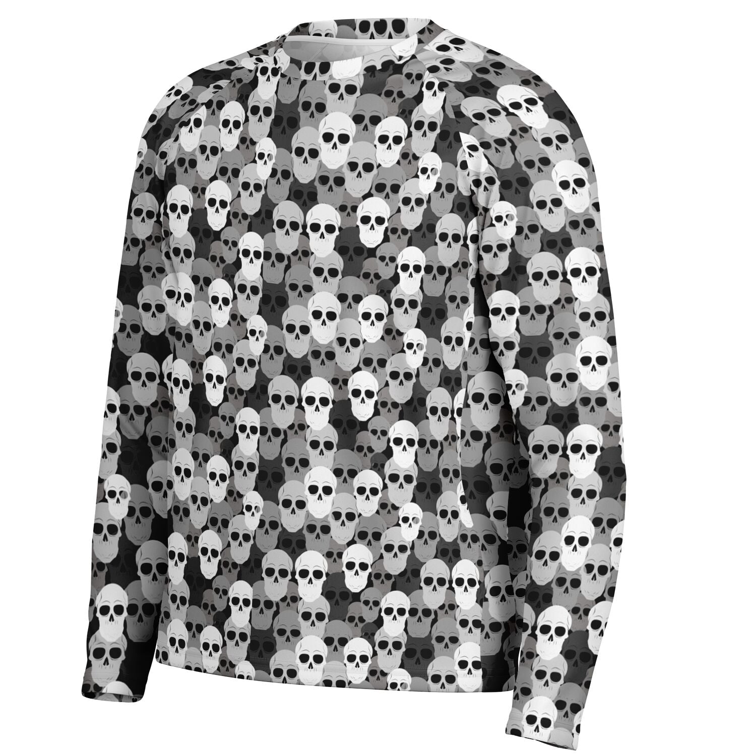 Pile of Skulls Men's Long Sleeve Performance Shirt