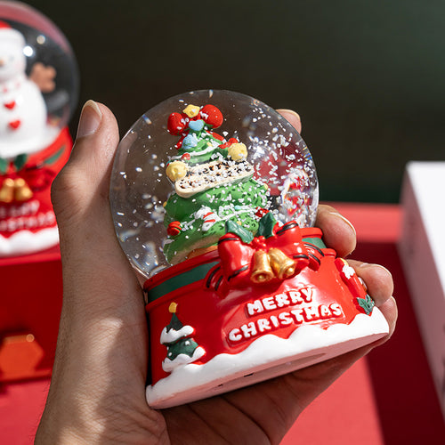 Christmas crystal ball