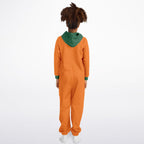Halloween Pumpkin Kids Jumpsuit