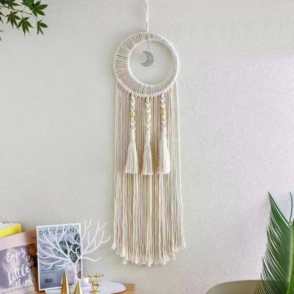 Woven Cotton Rope Tapestry