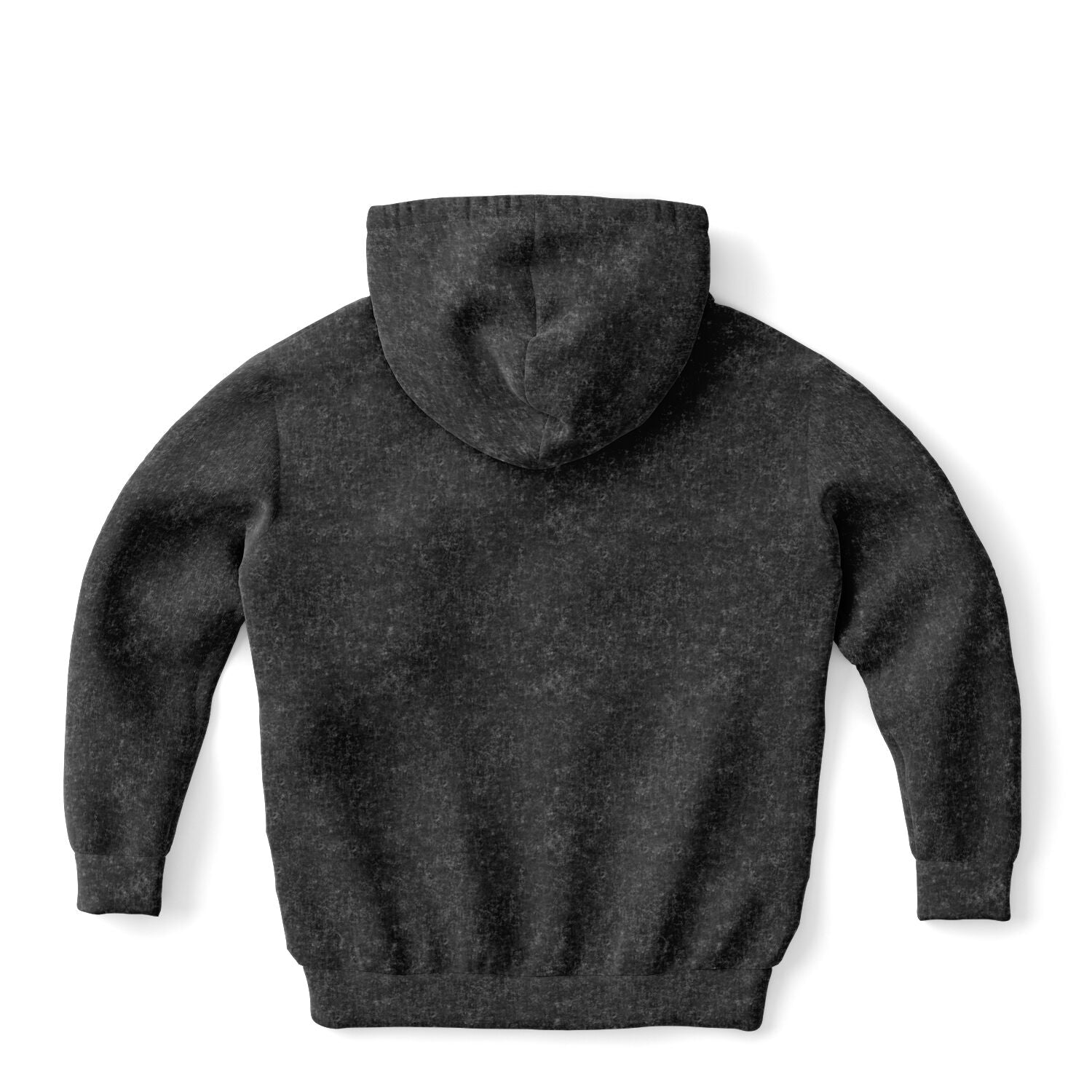 America Black Acid Wash Kids Hoodie