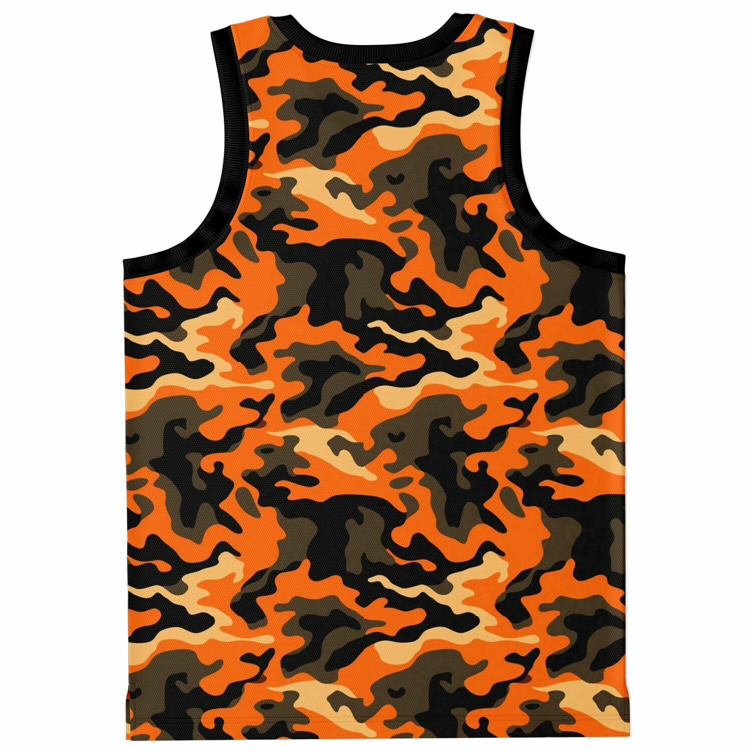 Orange Camo Basketball Jersey