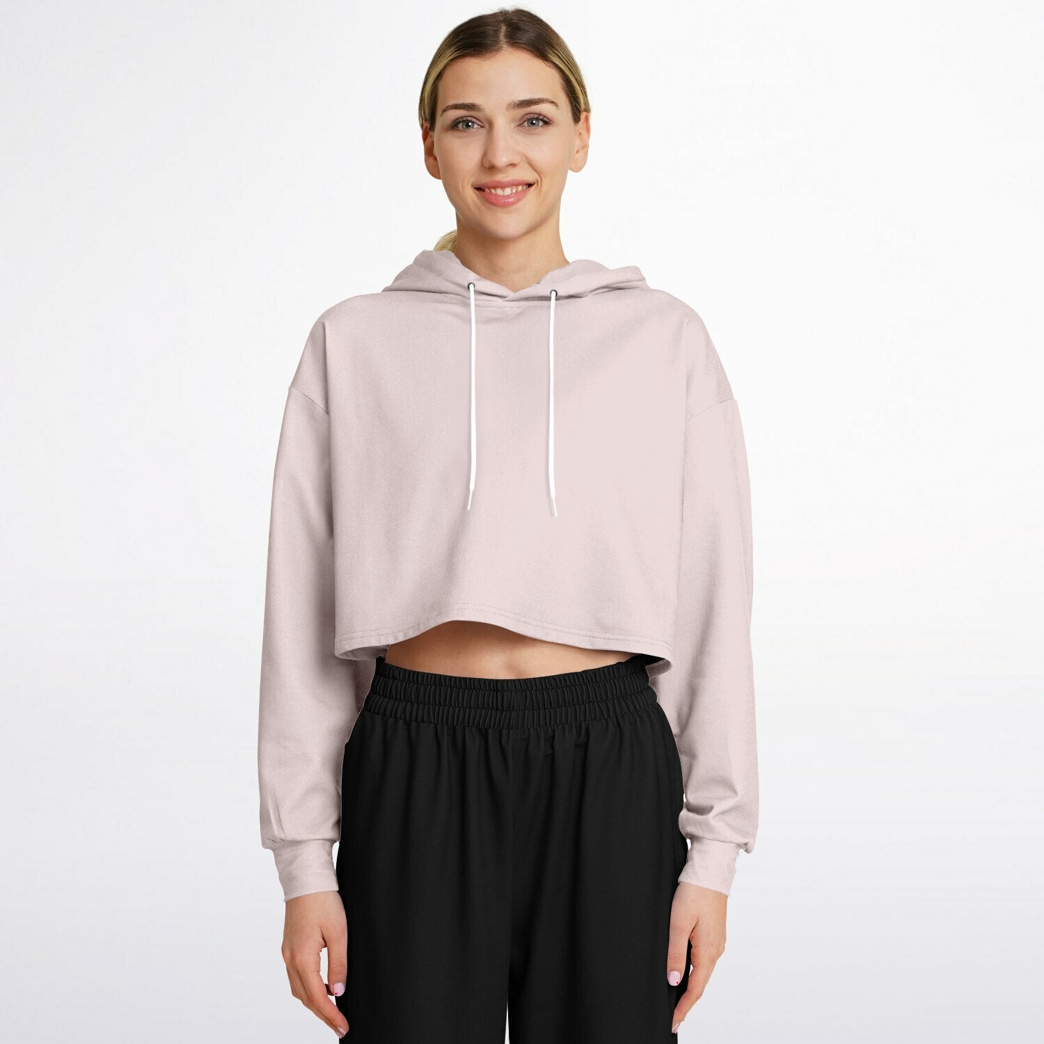 Ladies Faded Pinnk Fashion Dance Hoodie
