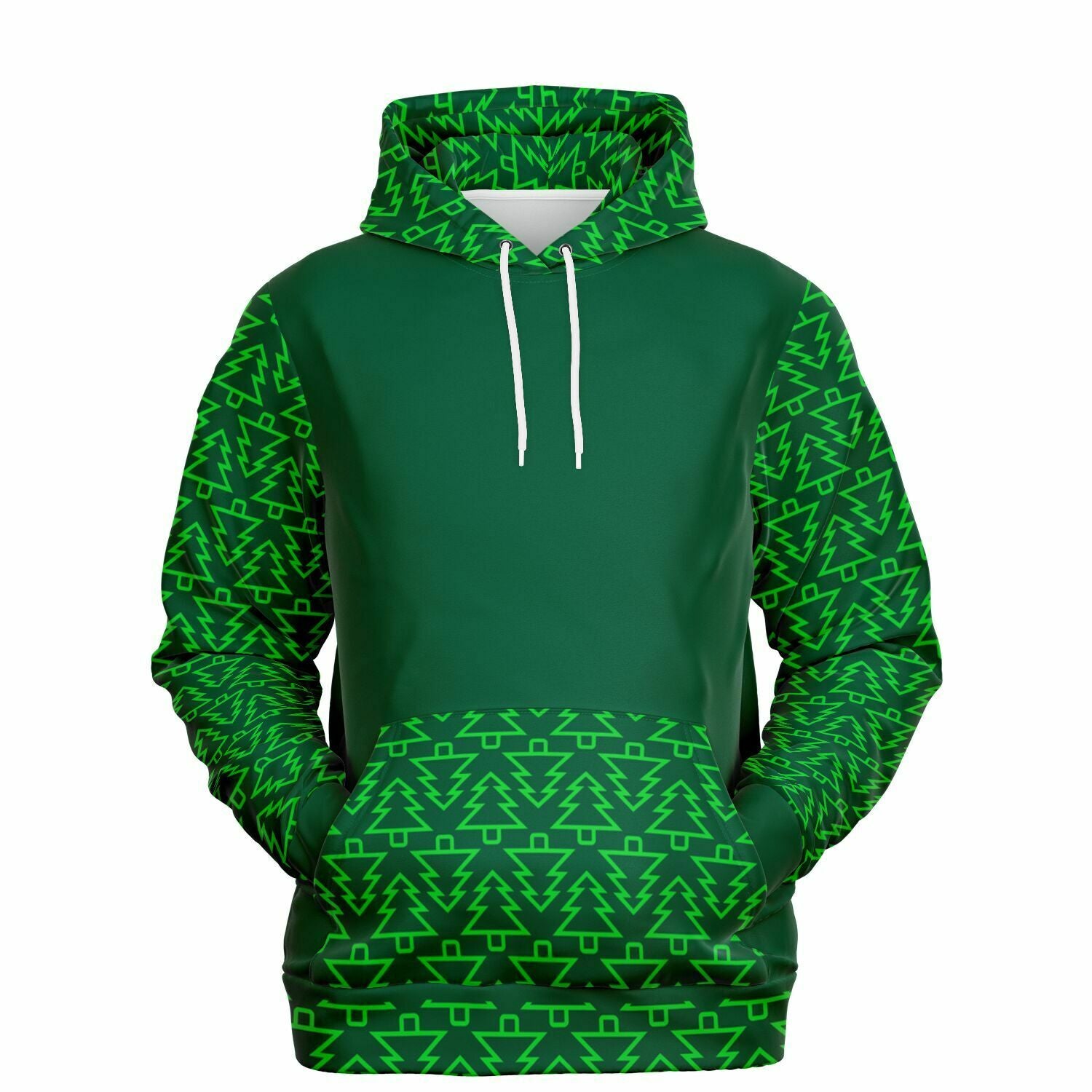 Green Tree Athletic Hoodie