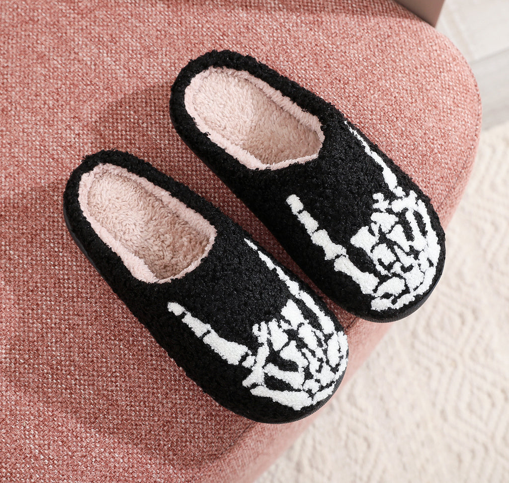 Halloween Cotton Unisex Indoor Home Slippers