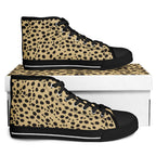 Cheetah Print High Top Shoes