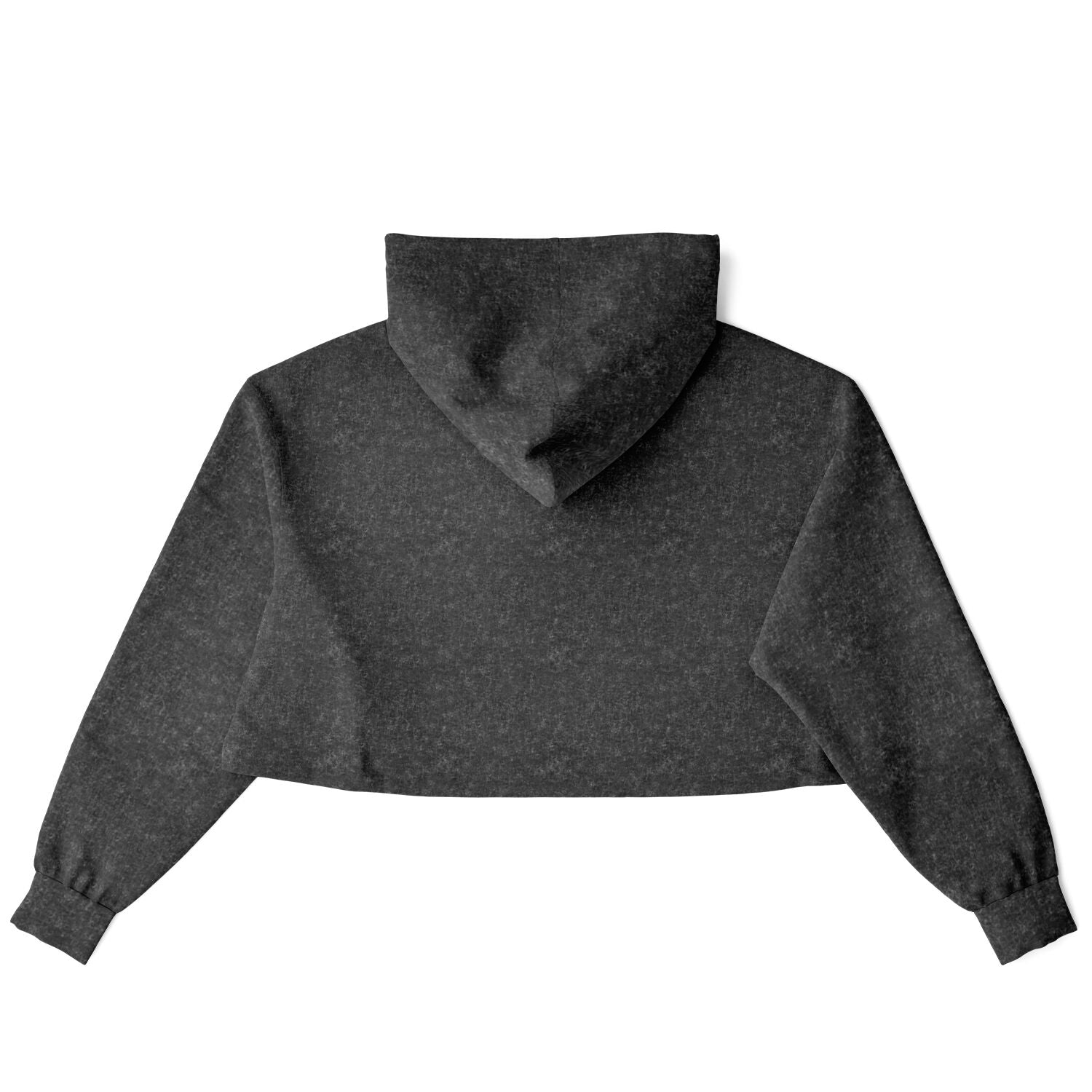 Ladies America Black Acid Wash Dance Hoodie