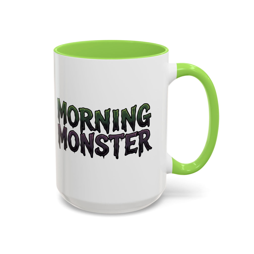 Morning Monster Mug — Funny Coffee Cup for Morning People, 15oz