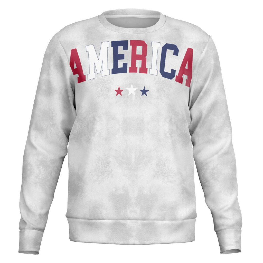 America Grey Ladies Sweatshirt