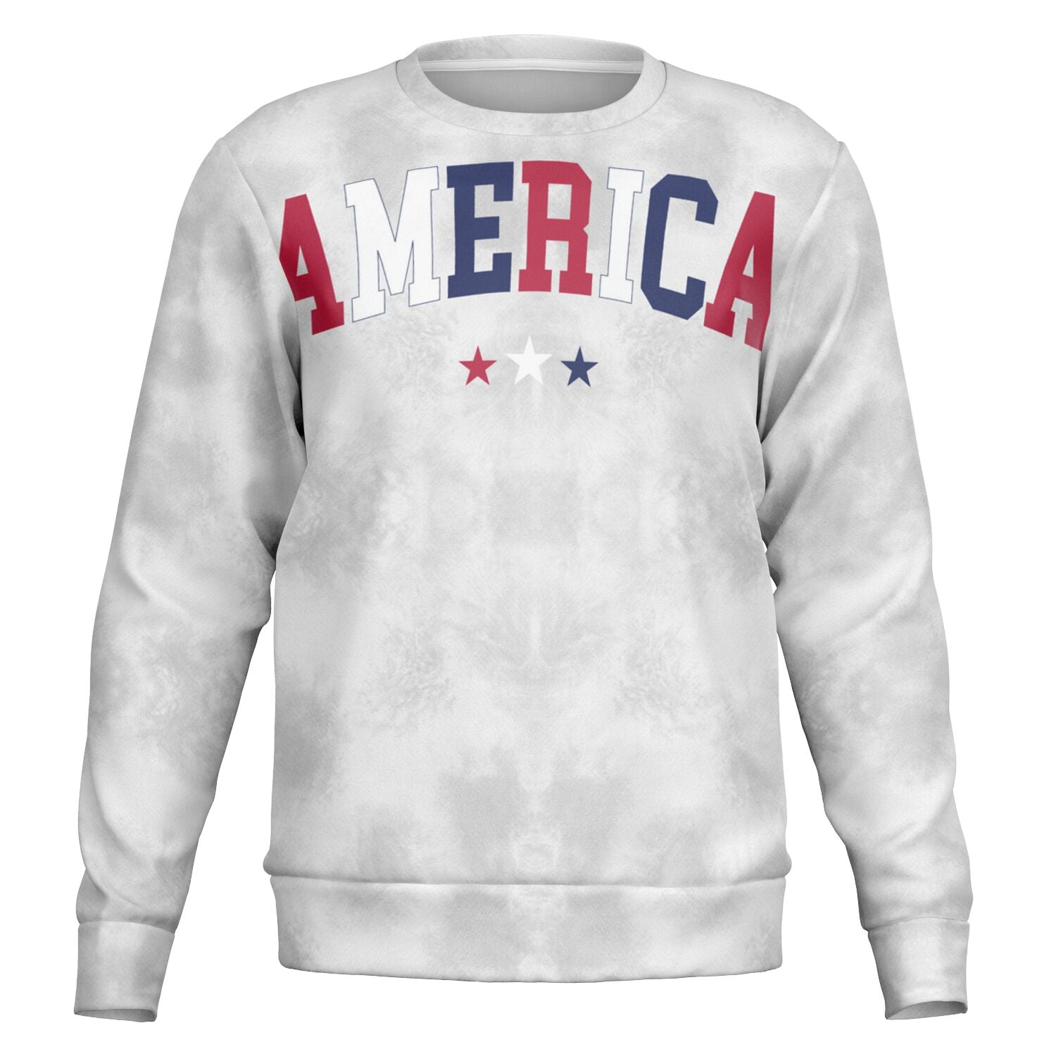 America Grey Ladies Sweatshirt