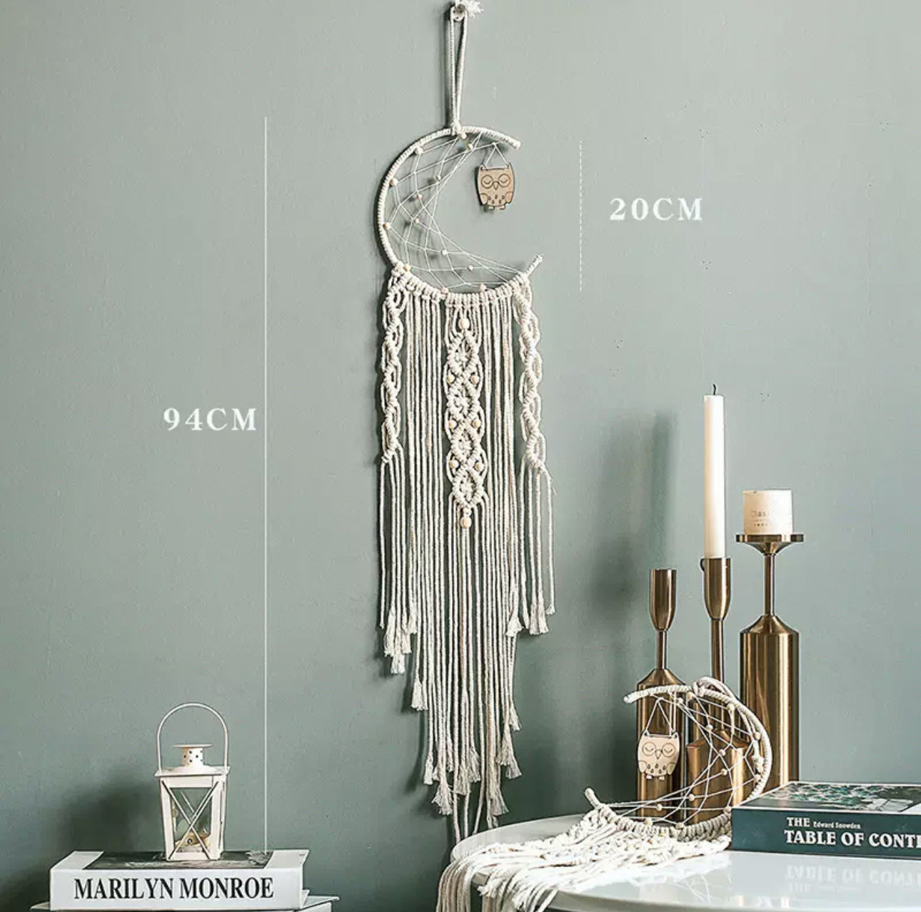 Woven Cotton Rope Tapestry