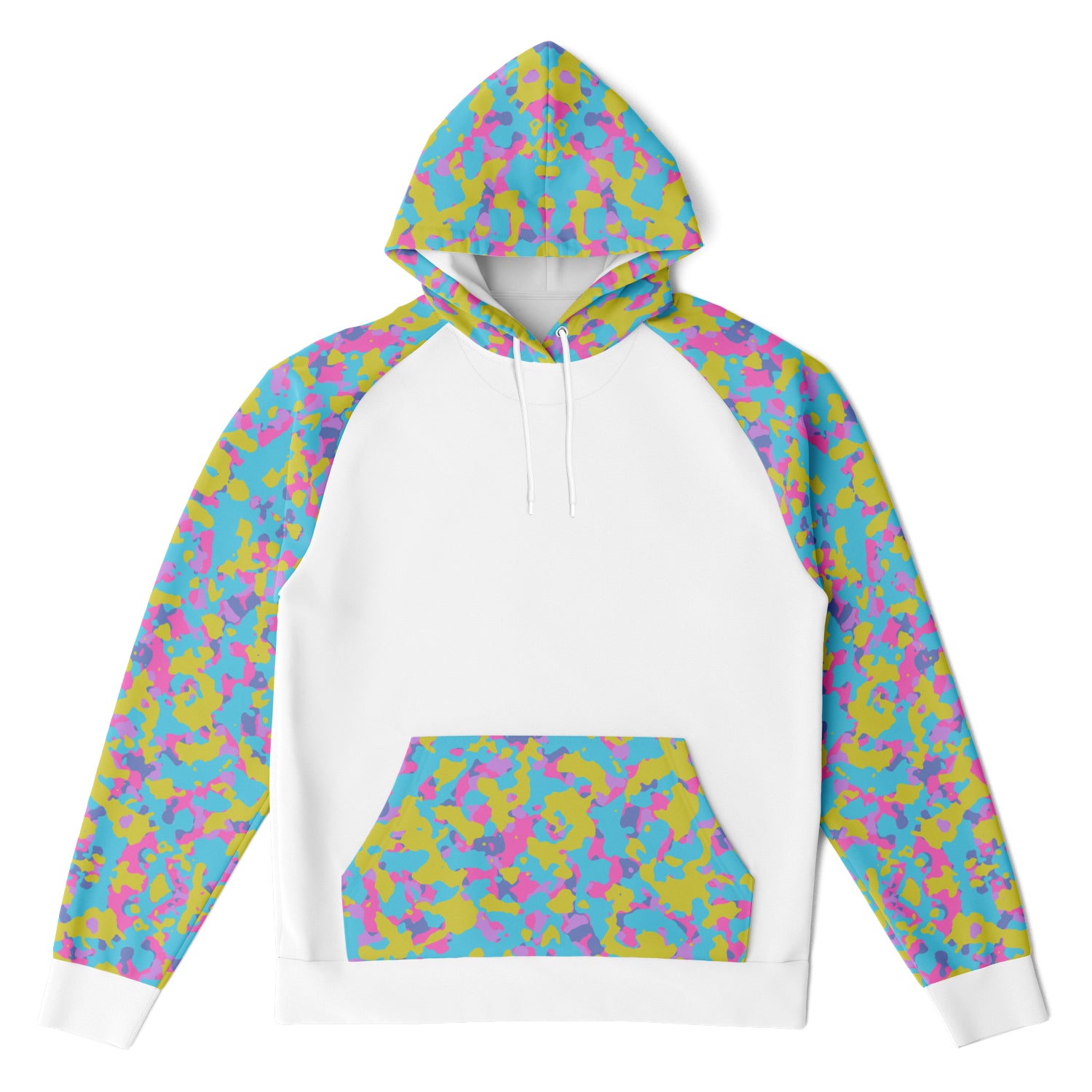 Ladies Easter Camo Raglan Hoodie