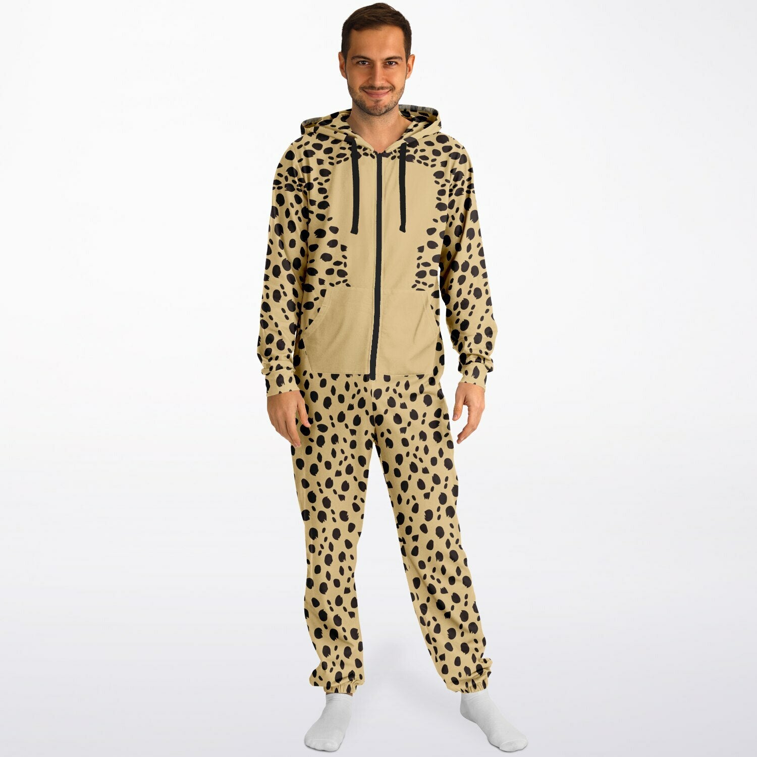 Men's Cheetah Jumpsuit