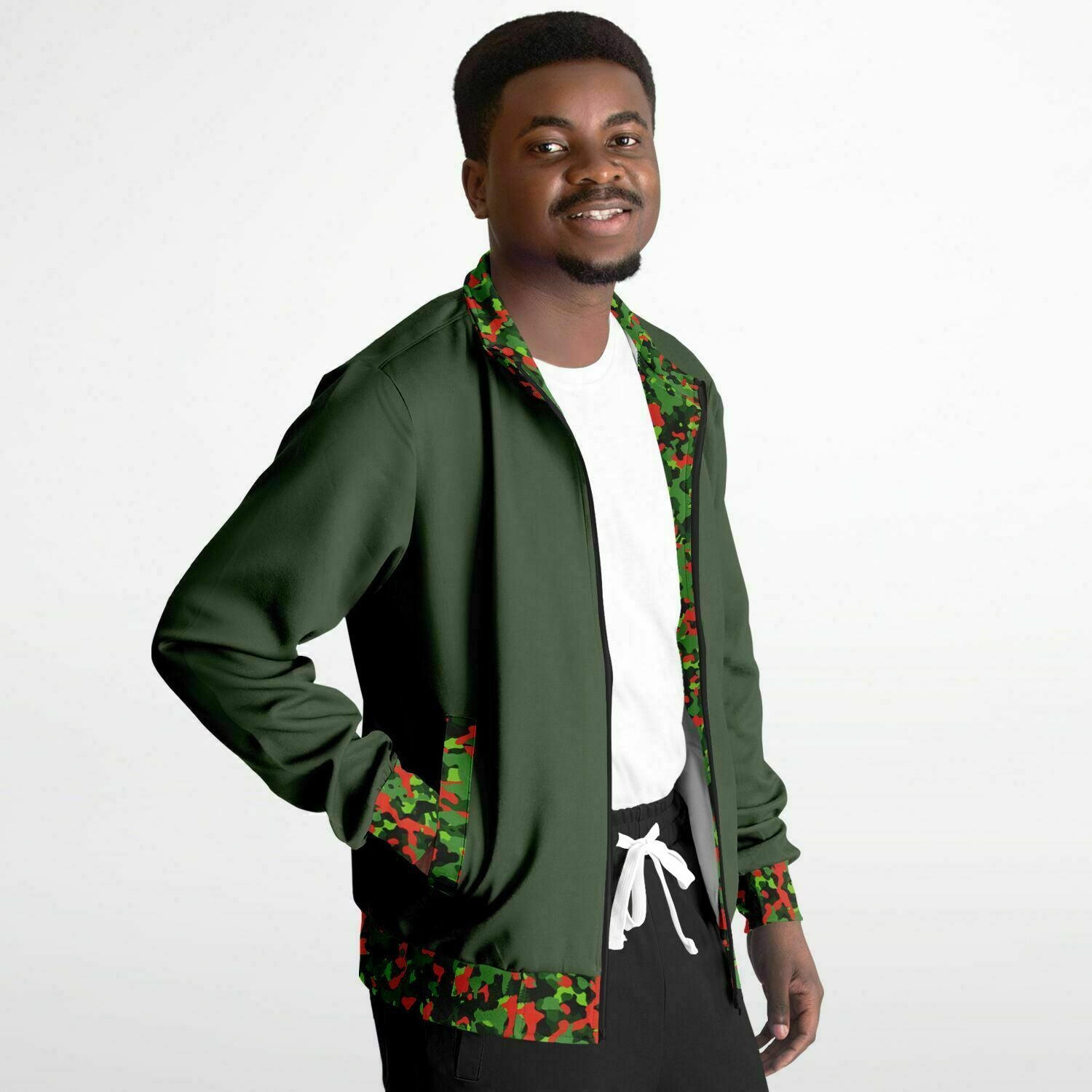 Xmas Camouflage Track Jacket