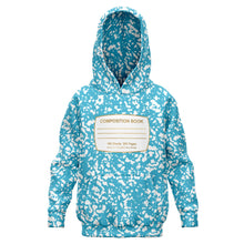 Load image into Gallery viewer, Light Blue Composition Notebook Unisex Kids Halloween Hoodie
