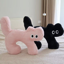Load image into Gallery viewer, Black Cat Pillow Cushion
