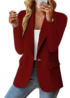 Womans Solid-color small suit jacket