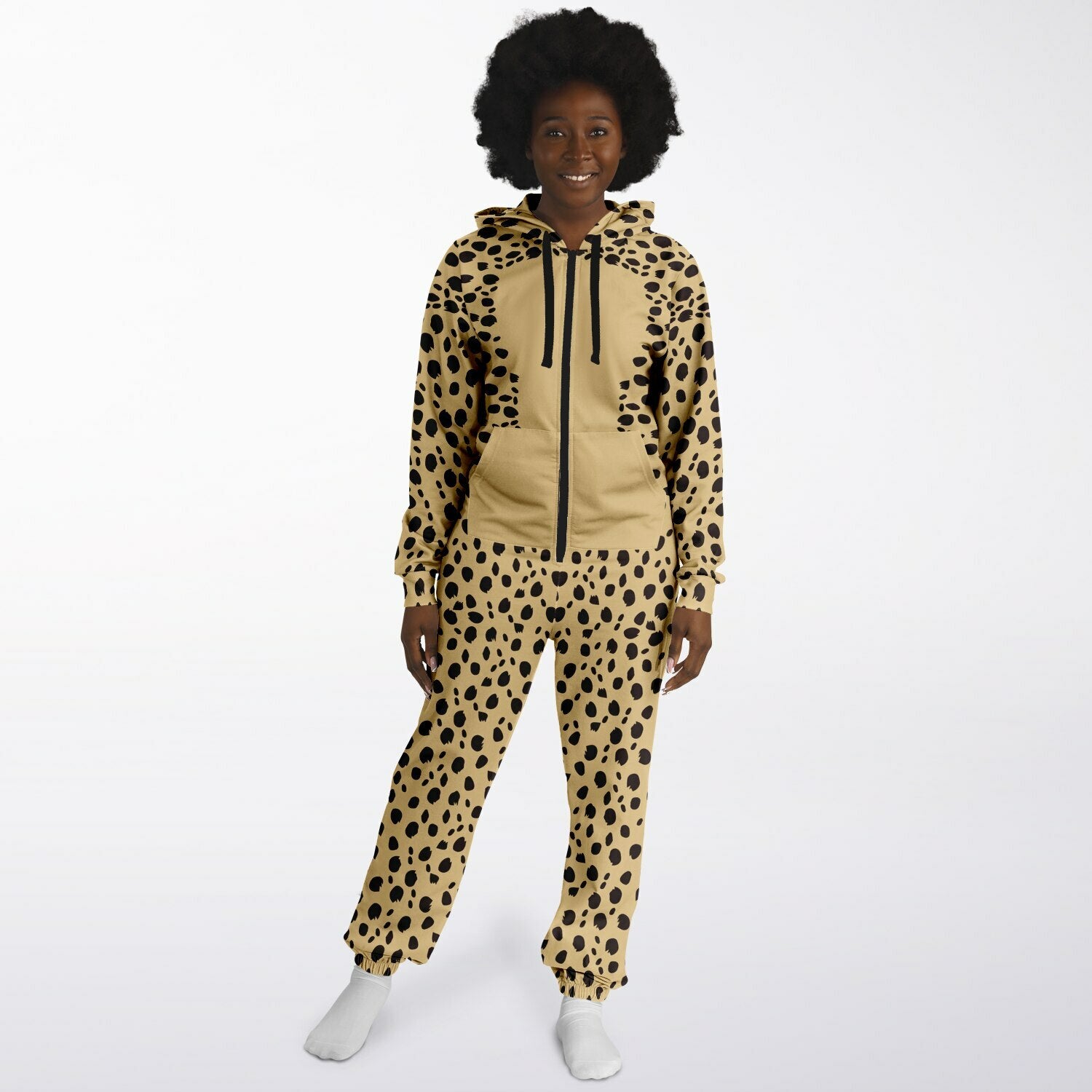 Cheetah Jumpsuit Ladies