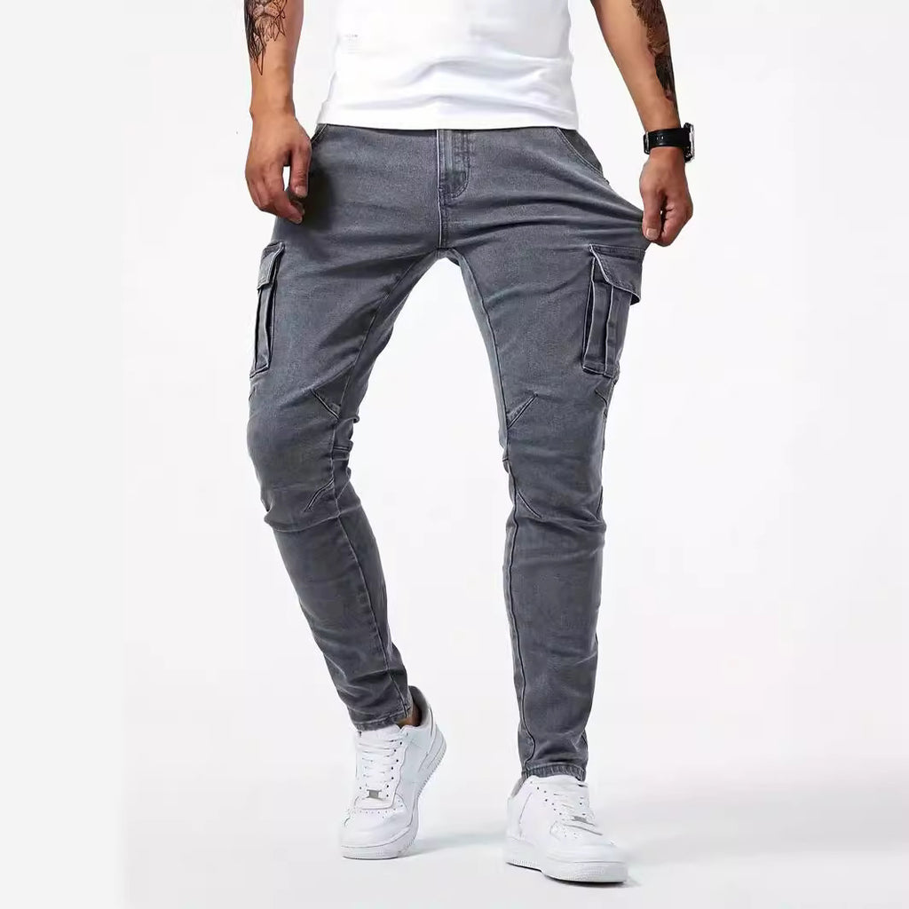 Men's Cotton Cargo Casual Pants