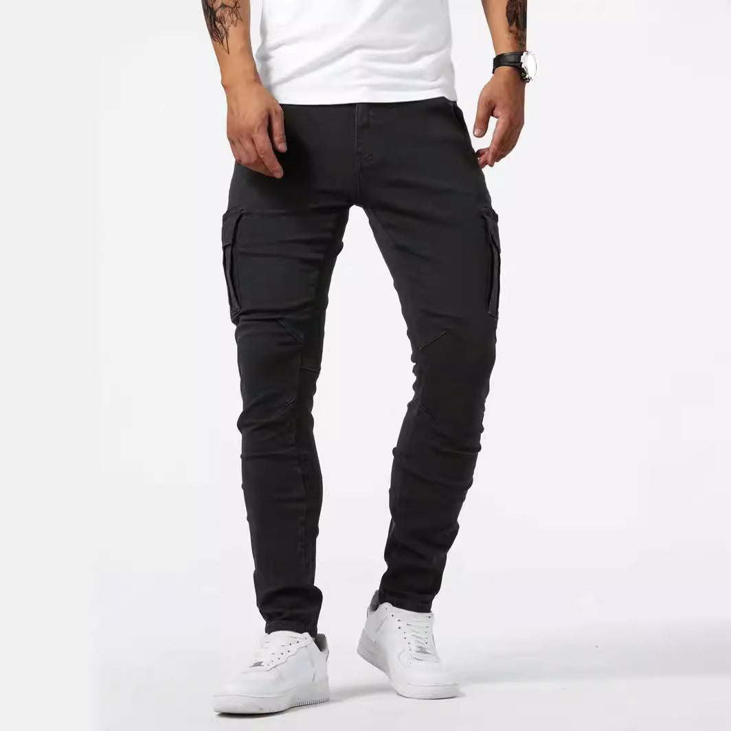 Men's Cotton Cargo Casual Pants