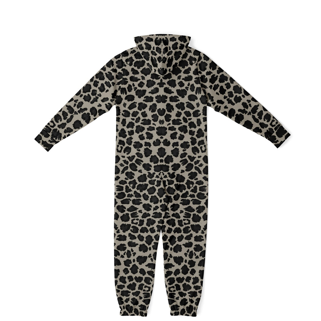Snow Leopard Mens Jumpsuit