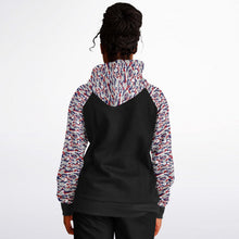 Load image into Gallery viewer, Patriot Camo Ladies Raglan Hoodie
