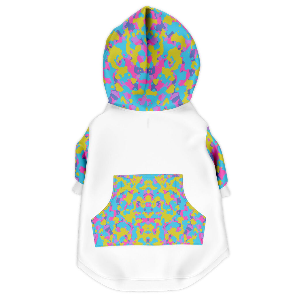 Easter Camouflage Fashion Dog Zip-Up Hoodie