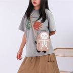 Halloween Skull Shoulder Messenger Crossbody Bag