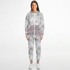 Patriotic Camo Ladies Zip hoodie & Jogger