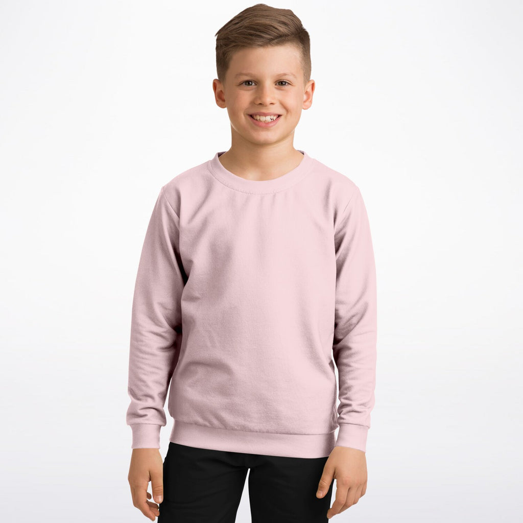 Pale Pink Kids/Youth Sweatshirt