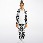 Kids Unisex Zebra Jumpsuit