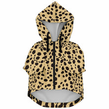 Load image into Gallery viewer, Cheetah Dog Zip-Up Hoodie
