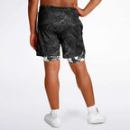Pile of skulls Men's 2-in-1 Shorts