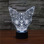 Color Changing Cat Night Light