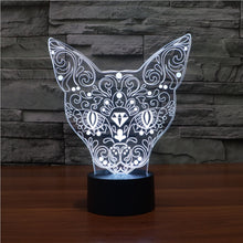 Load image into Gallery viewer, Color Changing Cat Night Light
