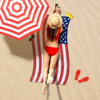 Wavy Flag Beach Towel