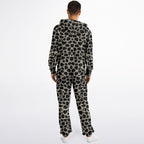 Snow Leopard Mens Jumpsuit