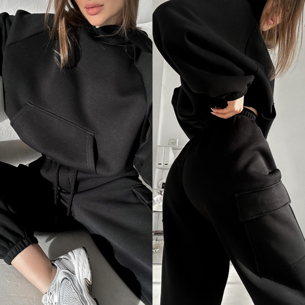 Women's Casual Hoodie an Pants Set