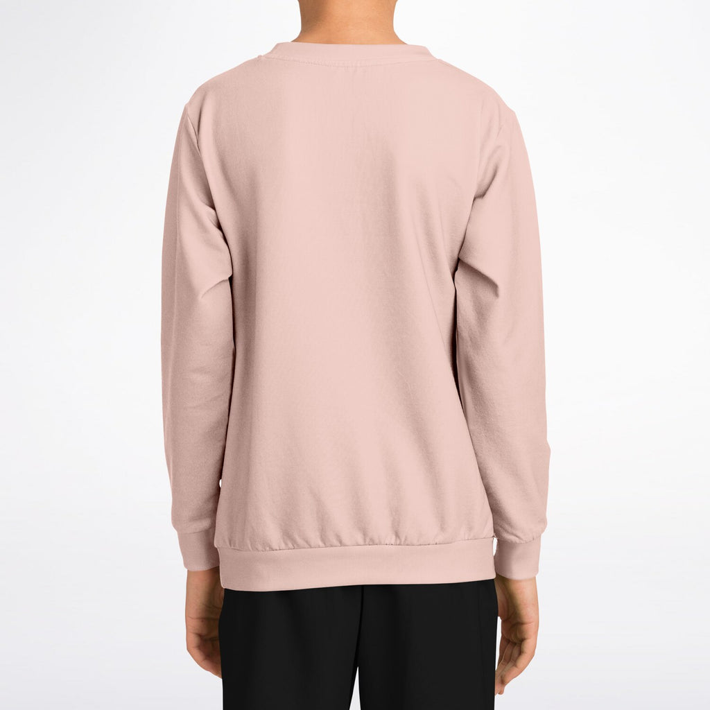 Millennial Pink Fashion Kids/Youth Sweatshirt