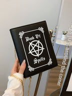 Halloween Spell Book Crossbody Bag