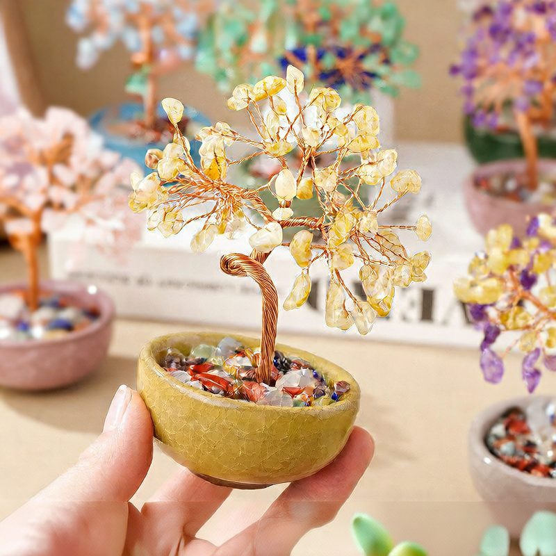 Green Tabletop Ornament Tree