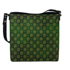 Green Minimalist Square Crossbody Bucket Bag